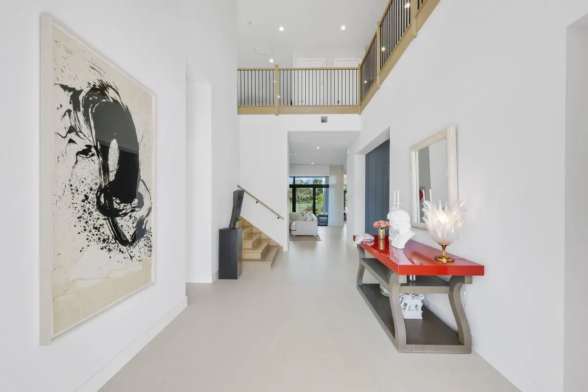 Grand Foyer at 17057 Cappuccino Way, Boca Raton