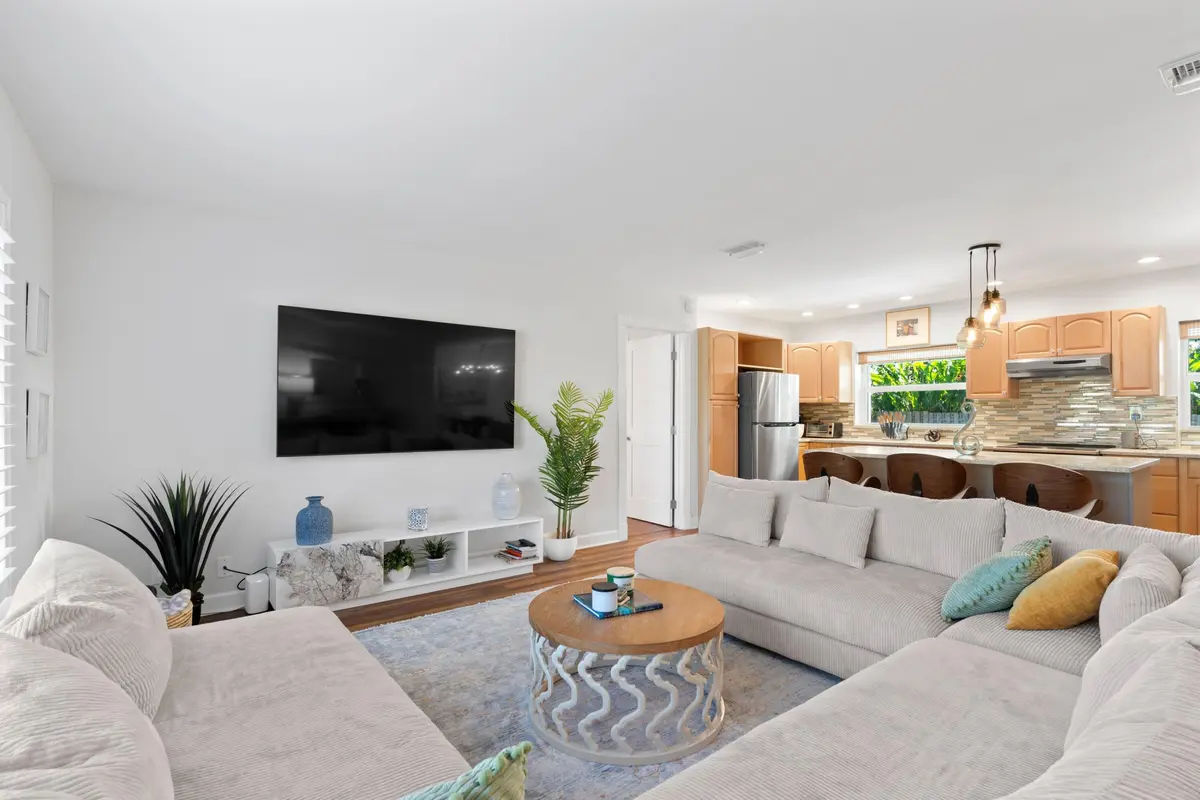 Living Room/Kitchen at 136 Oregon Lane, Boca Raton