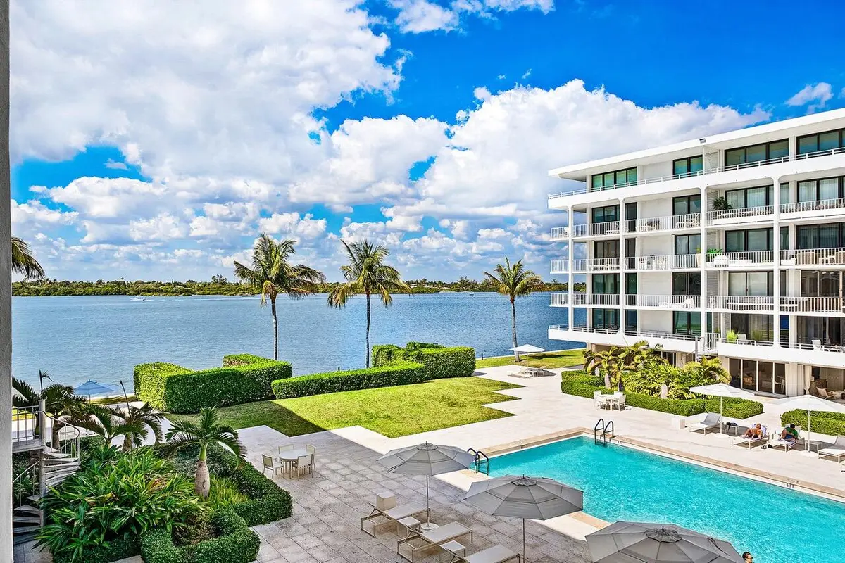 Intracoastal & Pool View at 2784 S Ocean Boulevard 204s, Palm Beach