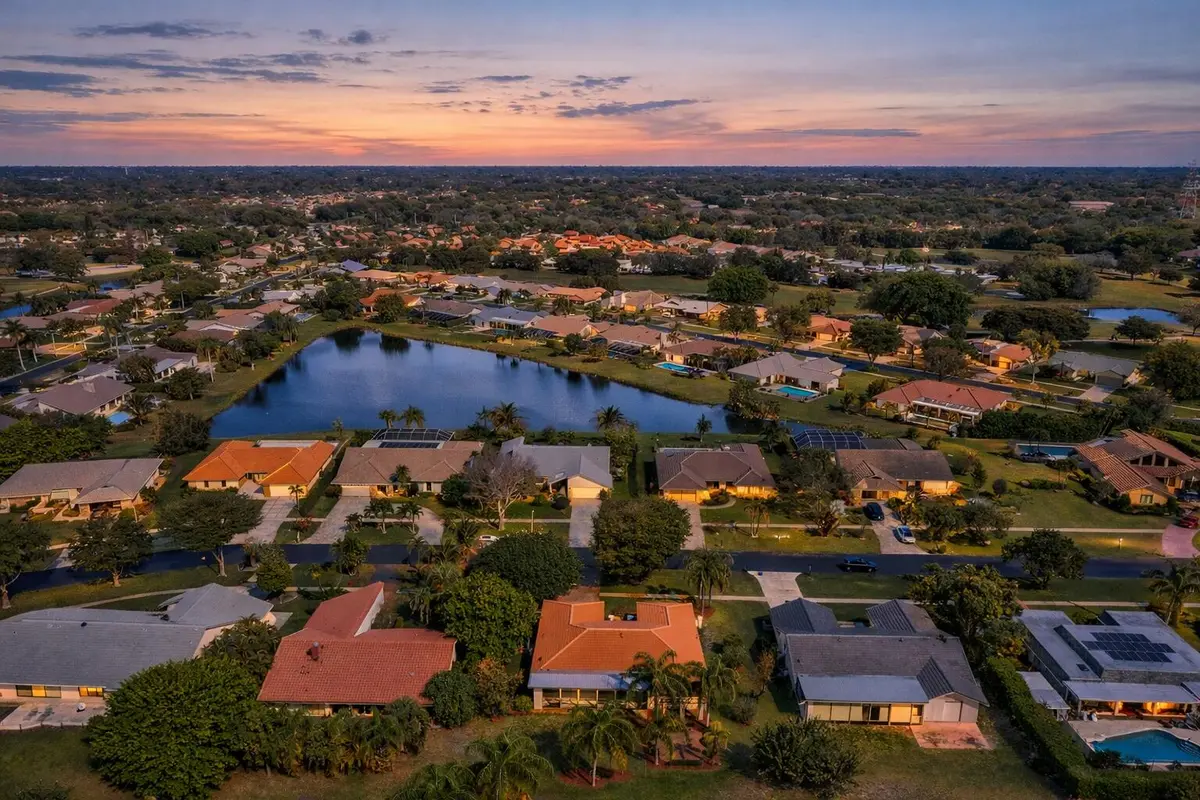 Aerial View at 5362 Piping Rock Drive, Boynton Beach