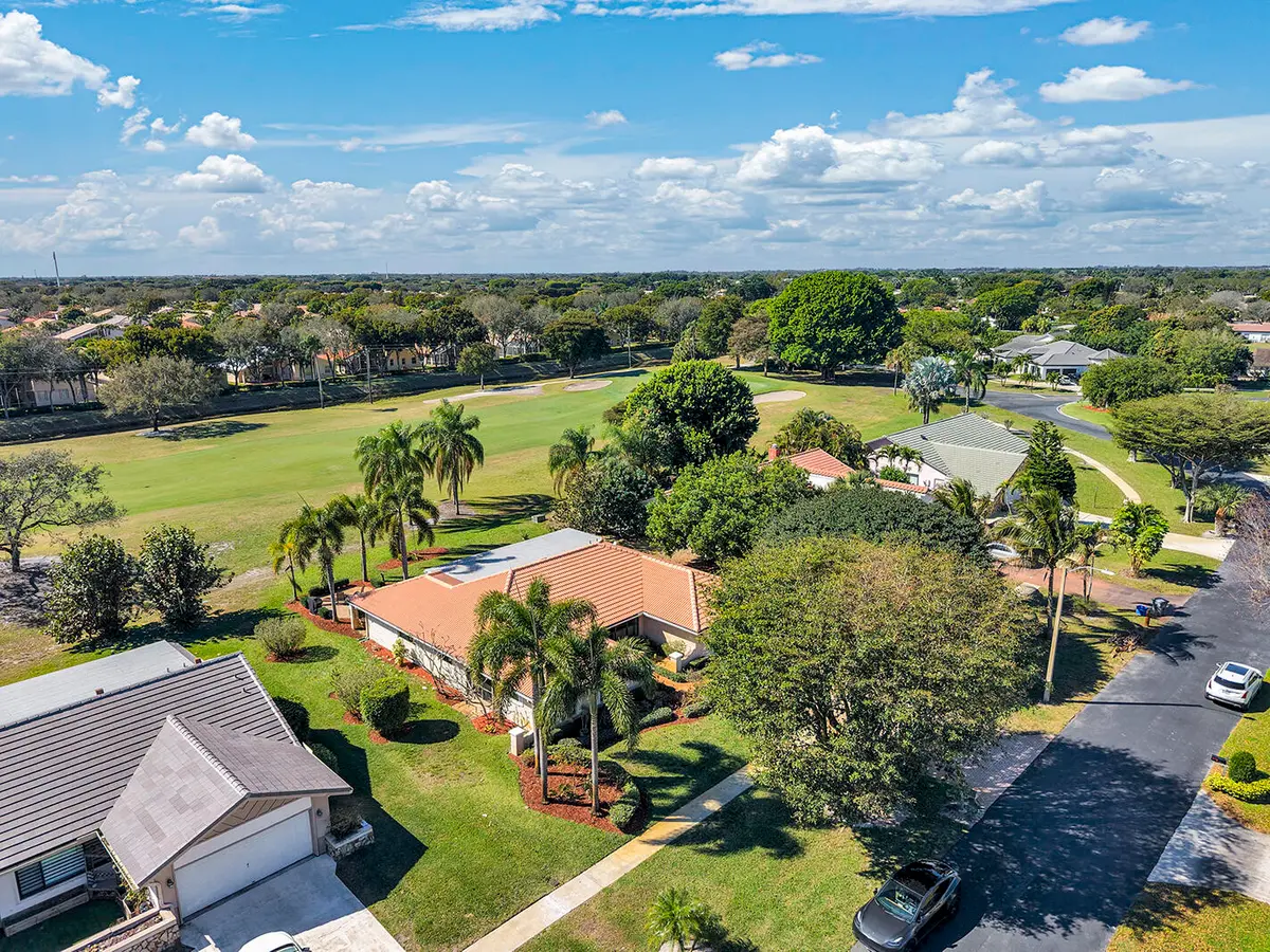Aerial View at 5362 Piping Rock Drive, Boynton Beach