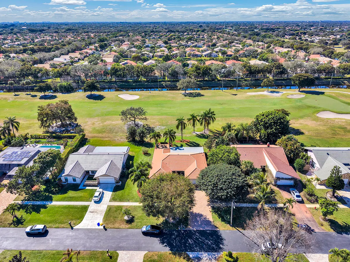 Aerial View at 5362 Piping Rock Drive, Boynton Beach