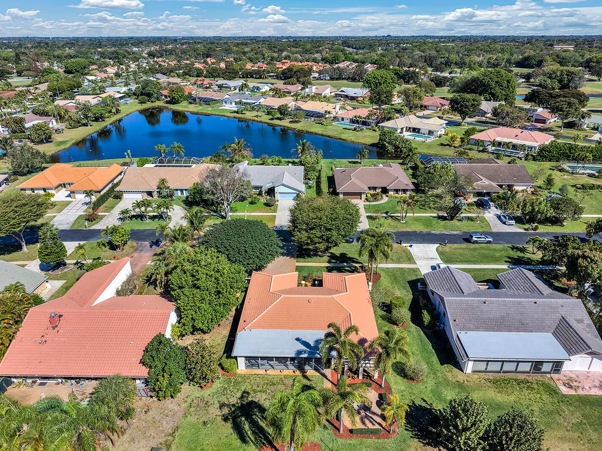 Aerial View at 5362 Piping Rock Drive, Boynton Beach