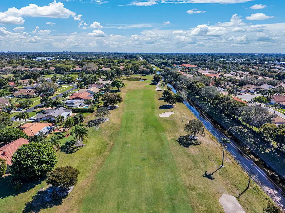 Aerial View at 5362 Piping Rock Drive, Boynton Beach