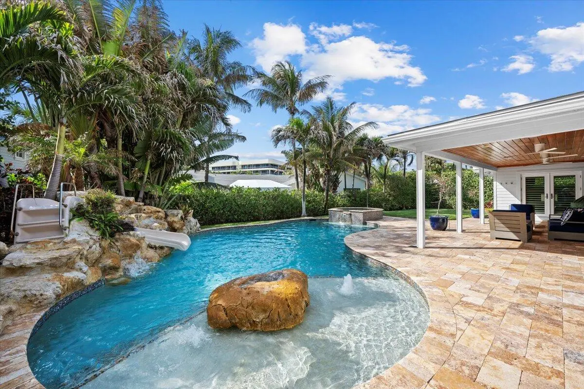 Heated Salt Water Pool at 48 Ocean Drive, Jupiter