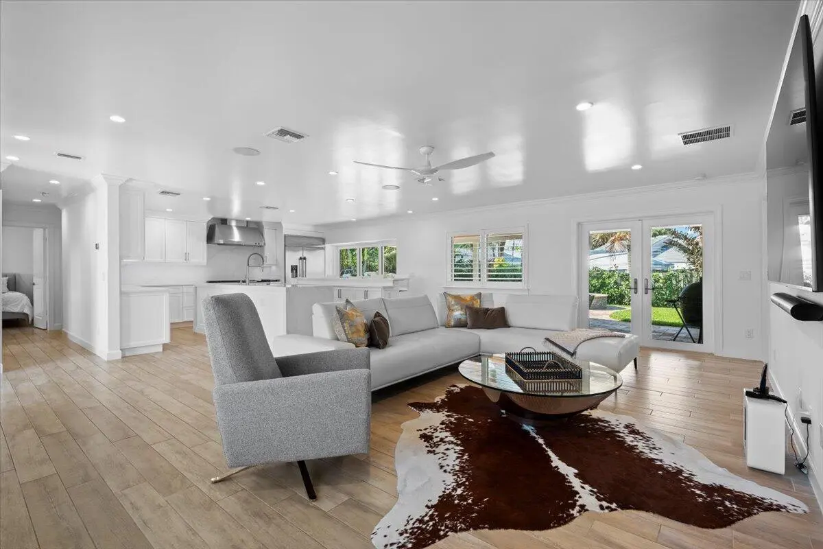 Living Room at 48 Ocean Drive, Jupiter