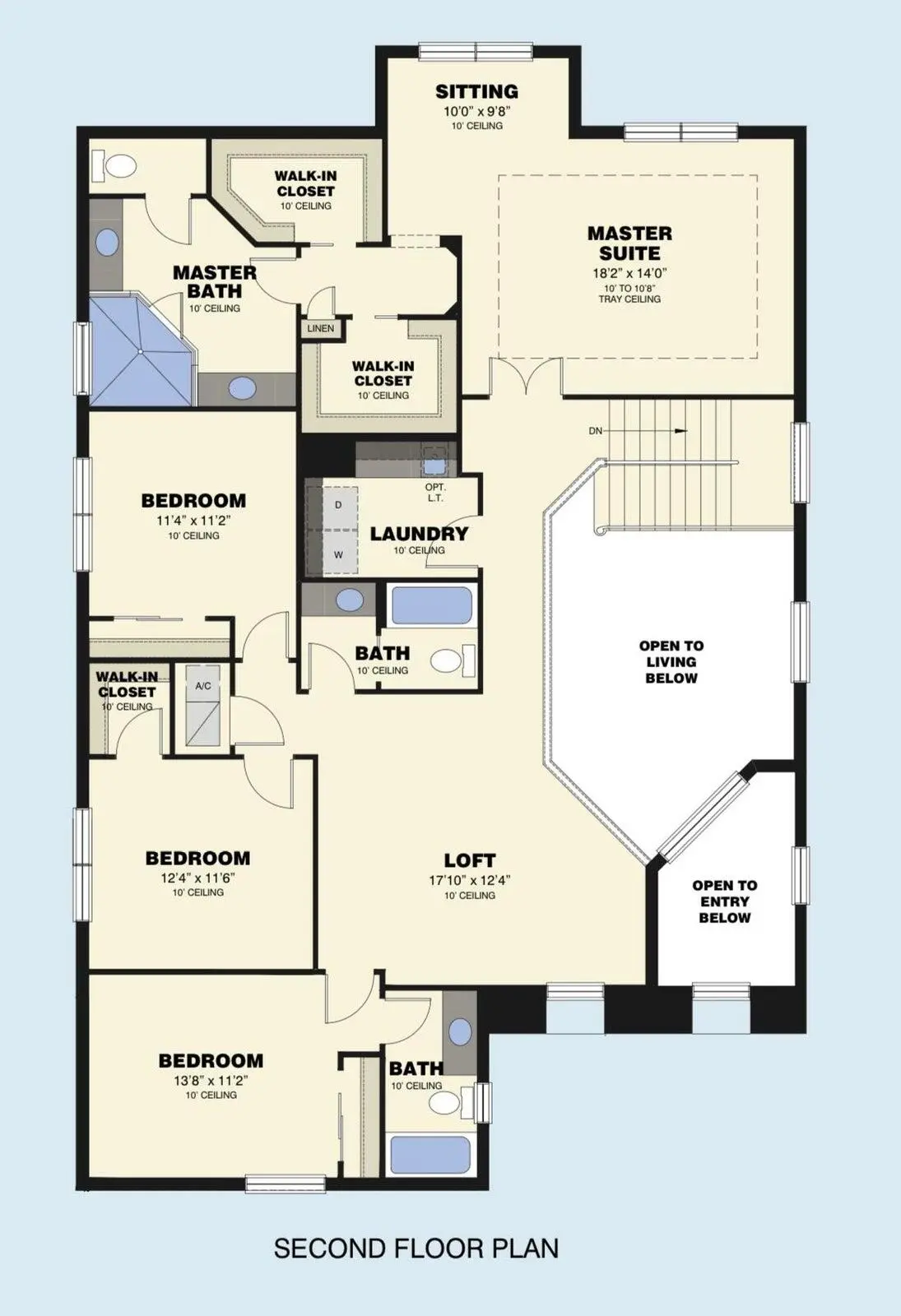 floor plan 2 at 5432 Pecan Drive, Westlake