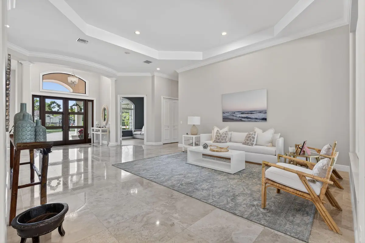 Living Room at 1848 Flagler Estates Drive, West Palm Beach