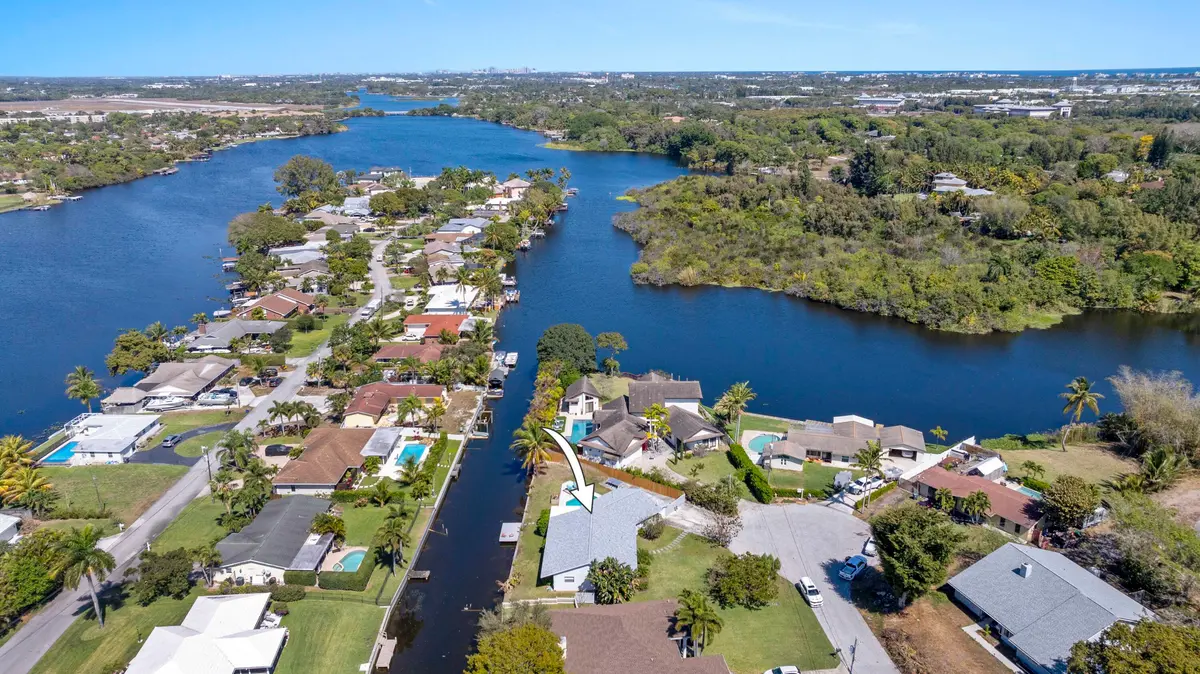 6797 Bayshore Drive Aerial at 6797 Bayshore Drive, Lake Worth