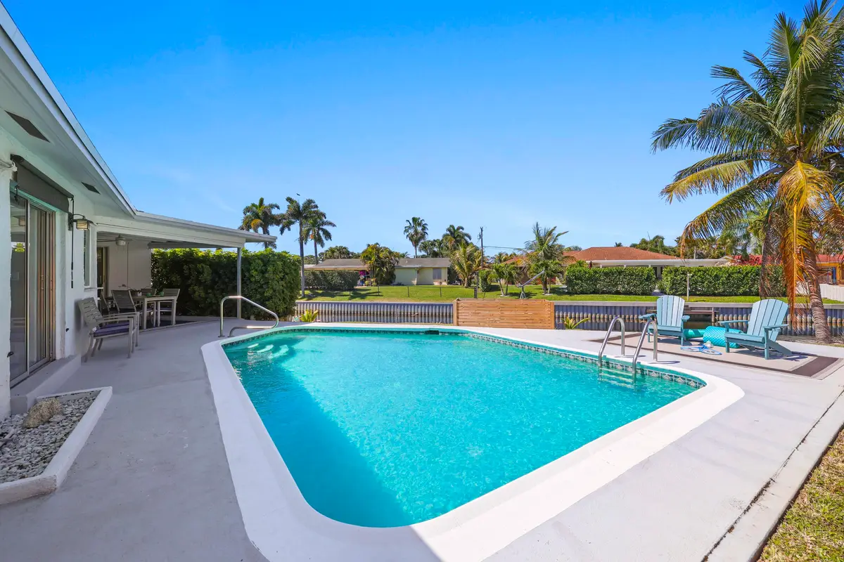 Pool at 6797 Bayshore Drive, Lake Worth
