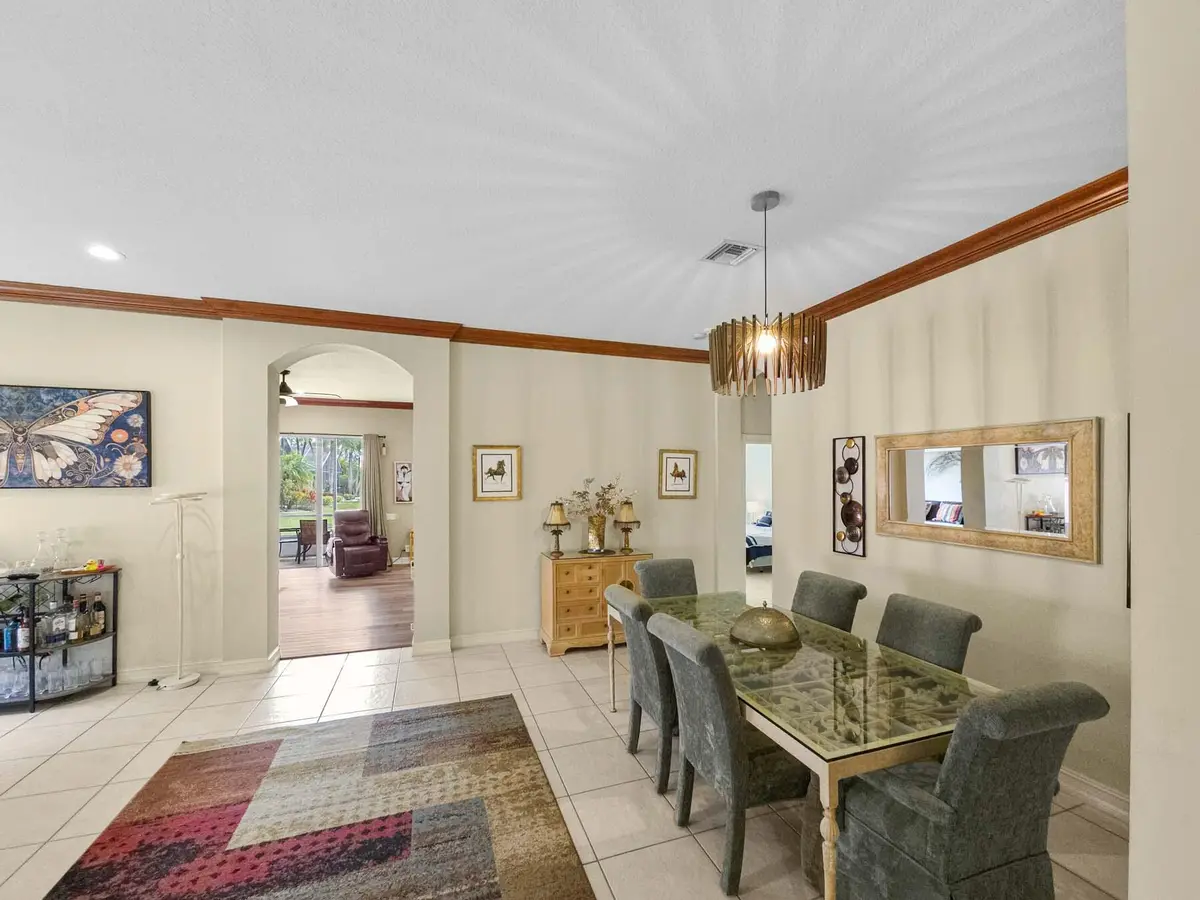 DINING ROOM at 5058 Glenville Drive, Boynton Beach