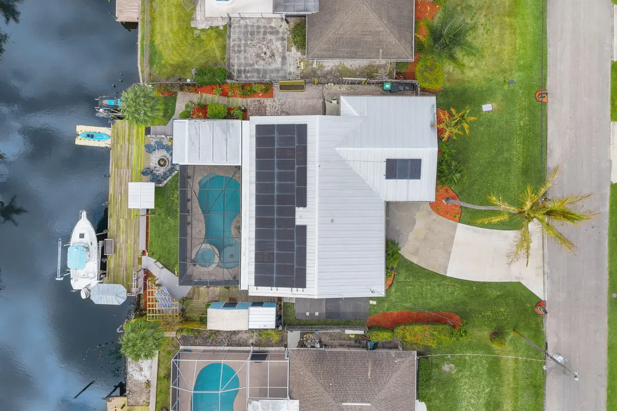 Aerial view at 310 Holly Avenue, Port St. Lucie