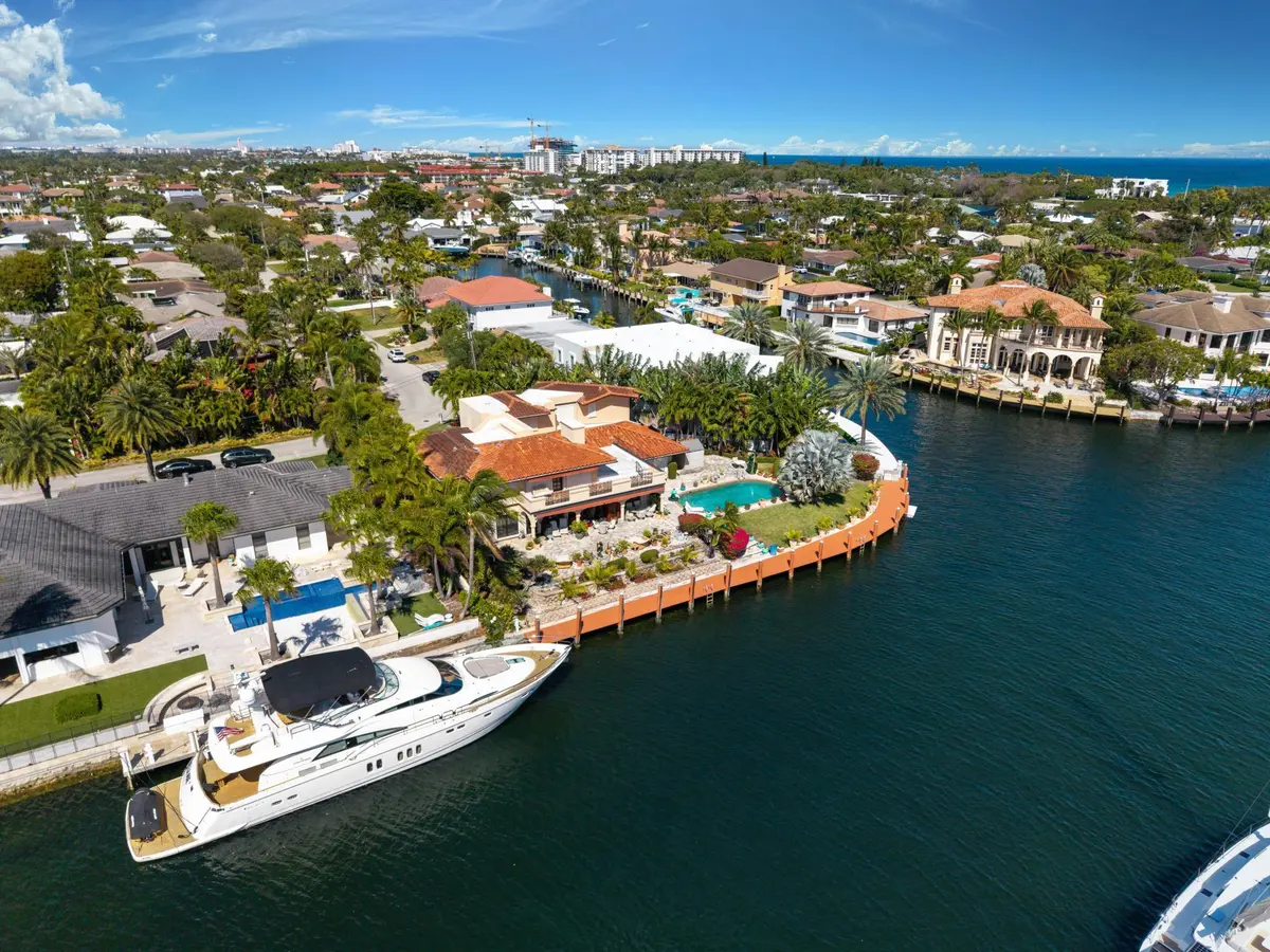 Aerial at 2850 NE 44th Street, Lighthouse Point