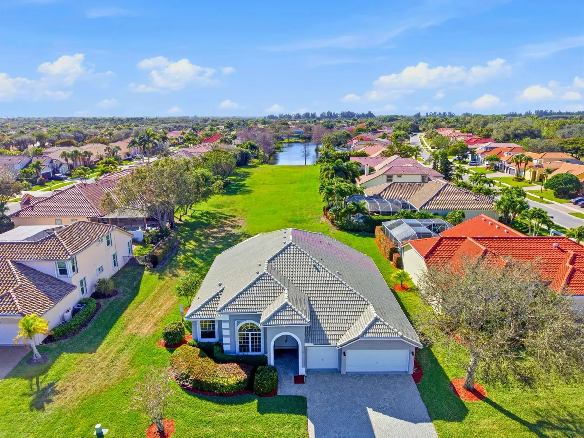 Front Drone at 7123 Brunswick Circle, Boynton Beach
