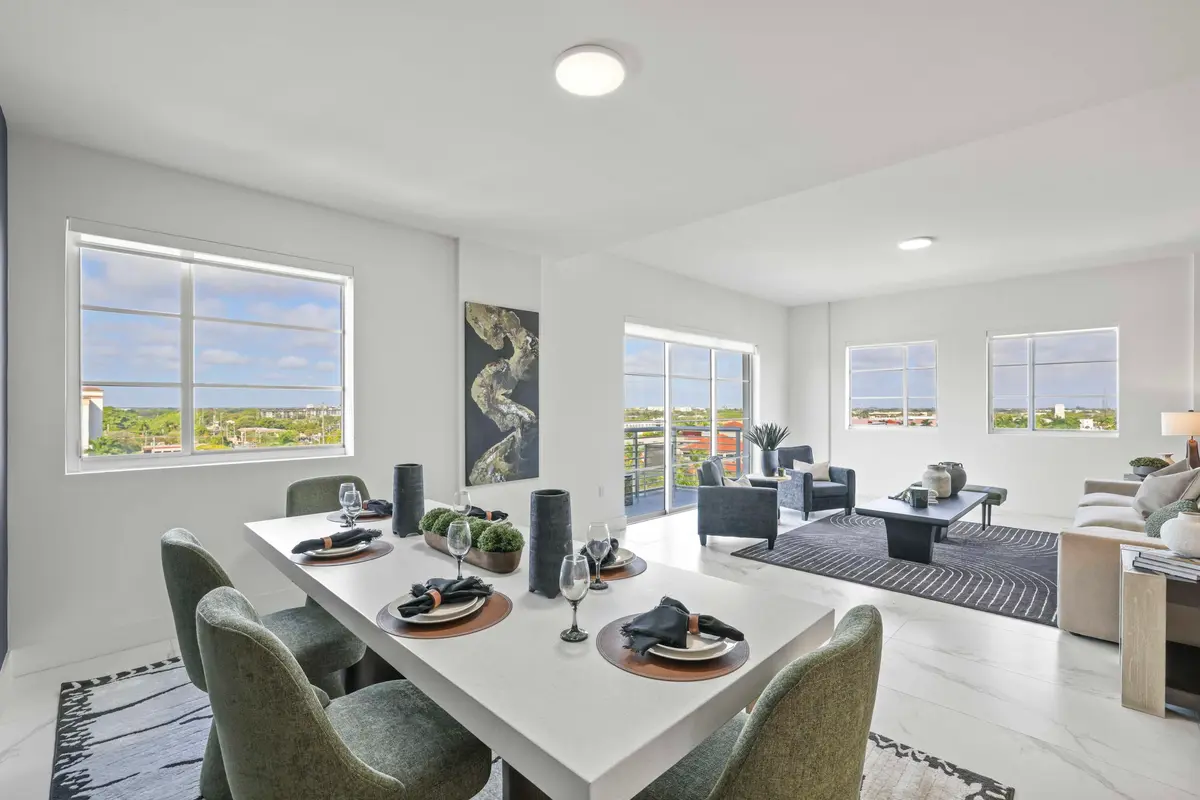 Unit 823 - 10 Dining:Living room at 155 E Boca Raton Road 823, Boca Raton