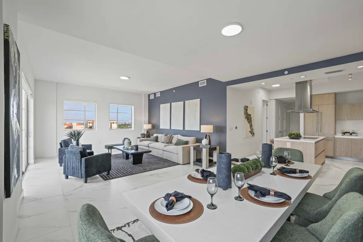 Unit 823 - 11 Dining:Living room at 155 E Boca Raton Road 823, Boca Raton