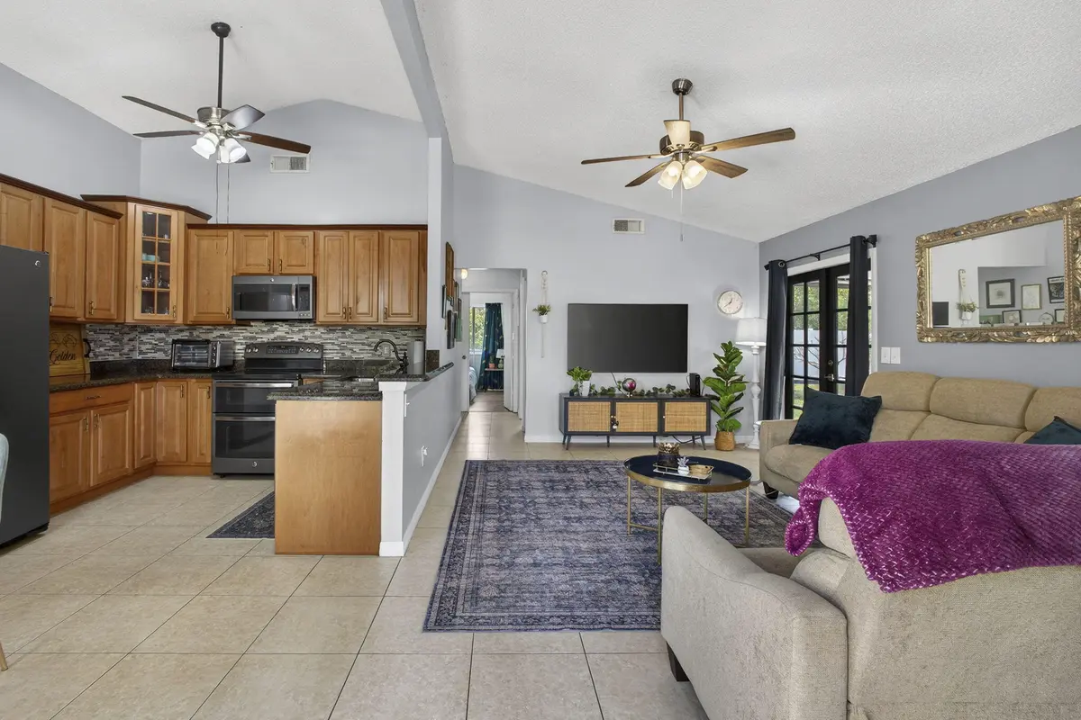 Kitchen/Living View at 1172 Grandview Circle, Royal Palm Beach