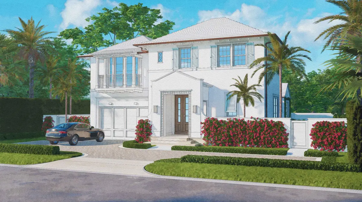 206 - Front at 206 Caribbean Road, Palm Beach