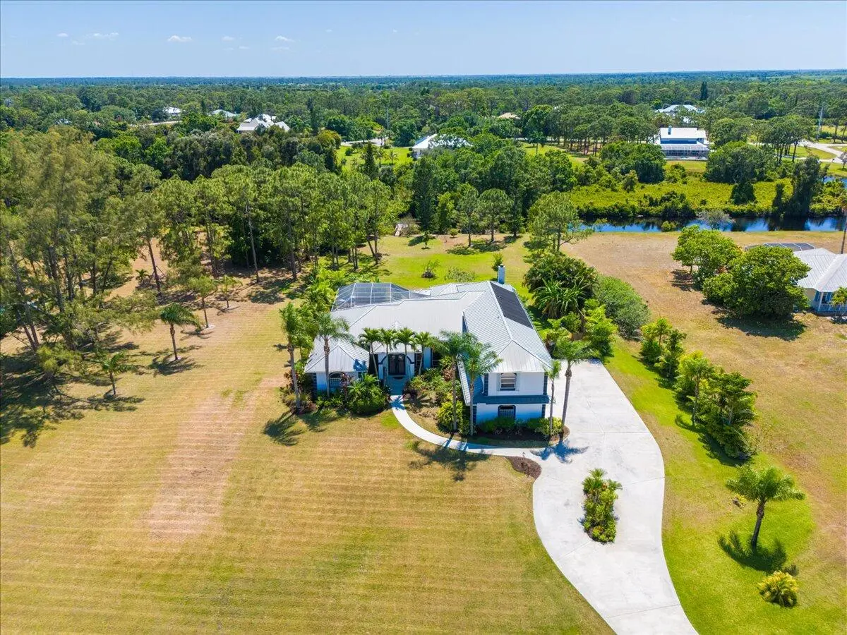 Drone at 9706 SW Pueblo Terrace, Palm City