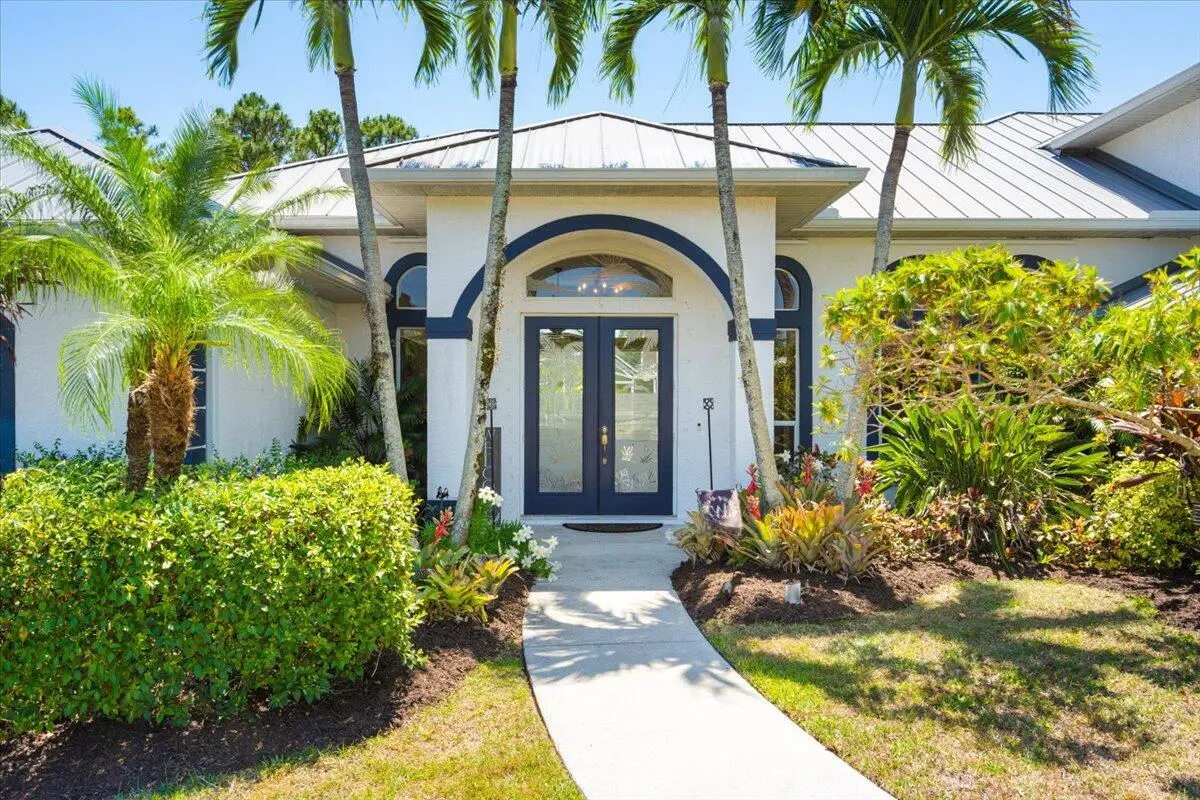 Front Door at 9706 SW Pueblo Terrace, Palm City