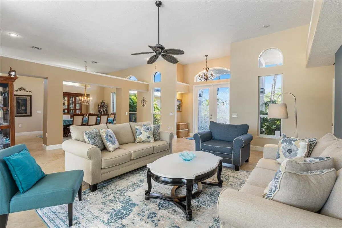 Formal Living Room at 9706 SW Pueblo Terrace, Palm City
