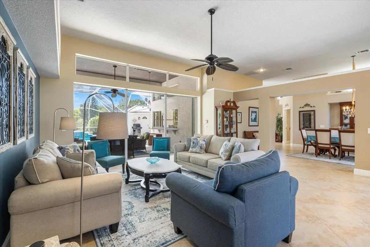 Formal living-Dining at 9706 SW Pueblo Terrace, Palm City