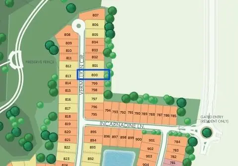 800 MAP at 13621 SW Vermillion Circle Stellar 800, Port St. Lucie