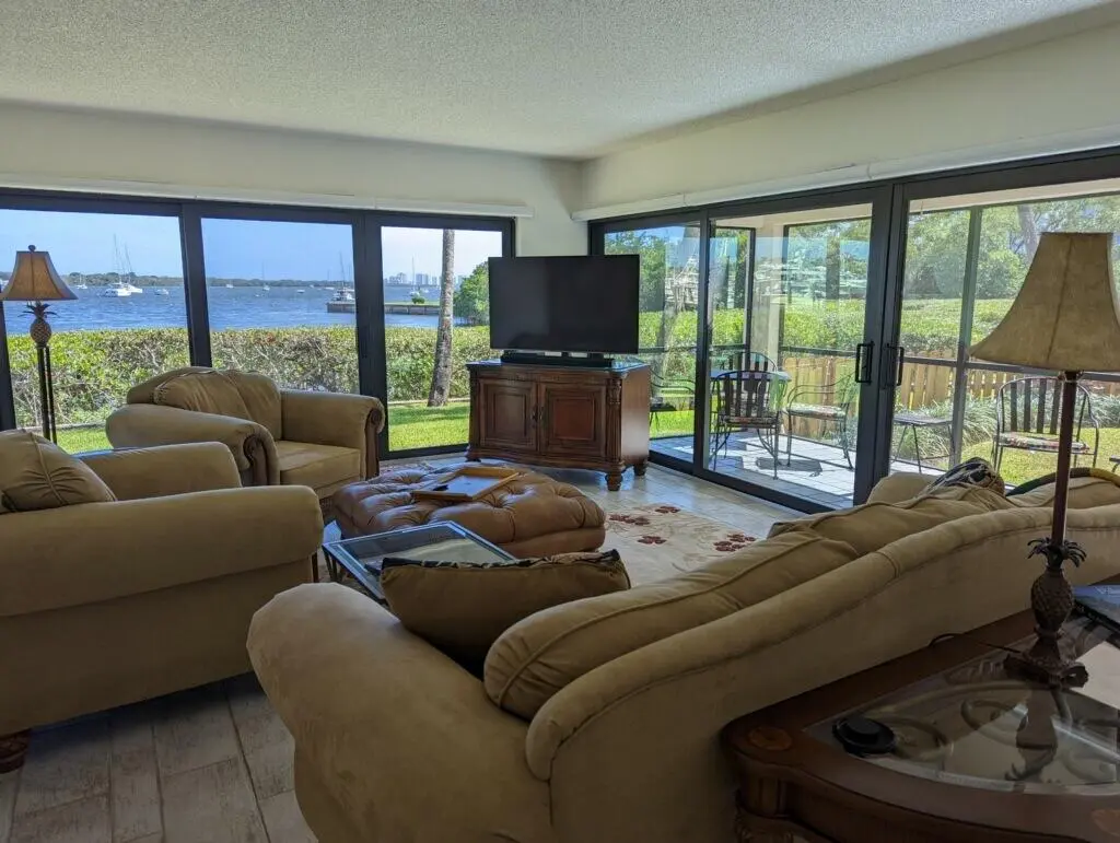Living Room at 1640 Twelve Oaks Way 101, North Palm Beach
