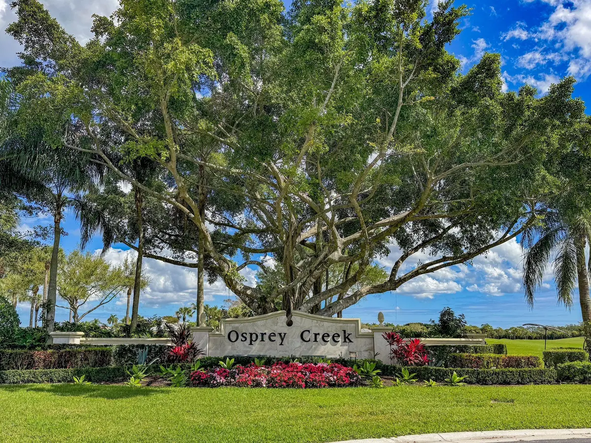 Osprey Creek Sinage at 10324 Osprey Trace, West Palm Beach