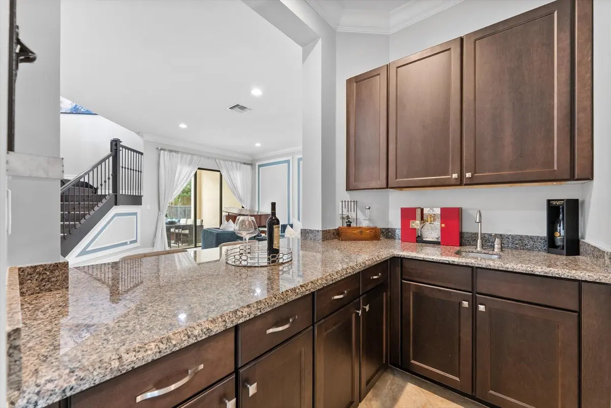 Wet Bar at 16945 Bridge Crossing Circle, Delray Beach