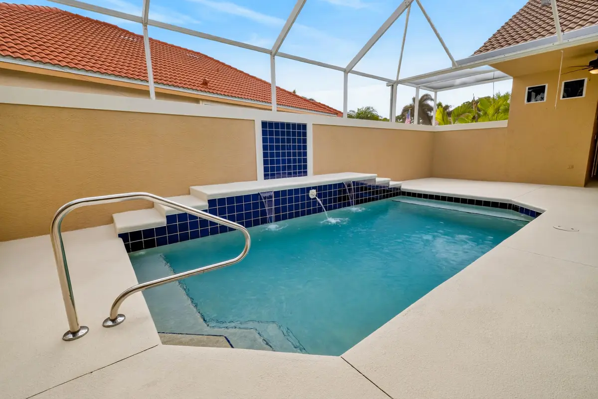 Private Pool at 640 SW Andros Circle, Port St. Lucie