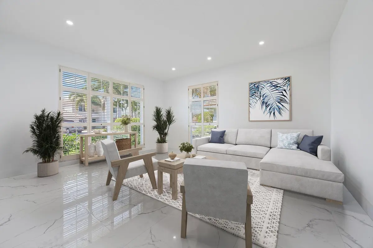 Living Room Virtual at 13475 William Myers Court, Palm Beach Gardens