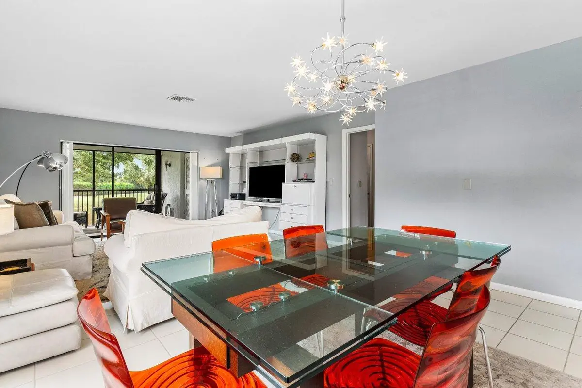 Dining Area at 20 Southport Lane B, Boynton Beach