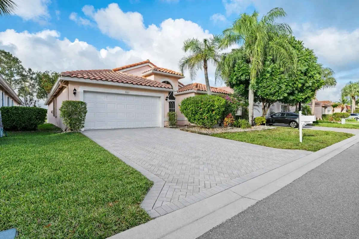 Front of Home at 5327 Wycombe Avenue, Boynton Beach