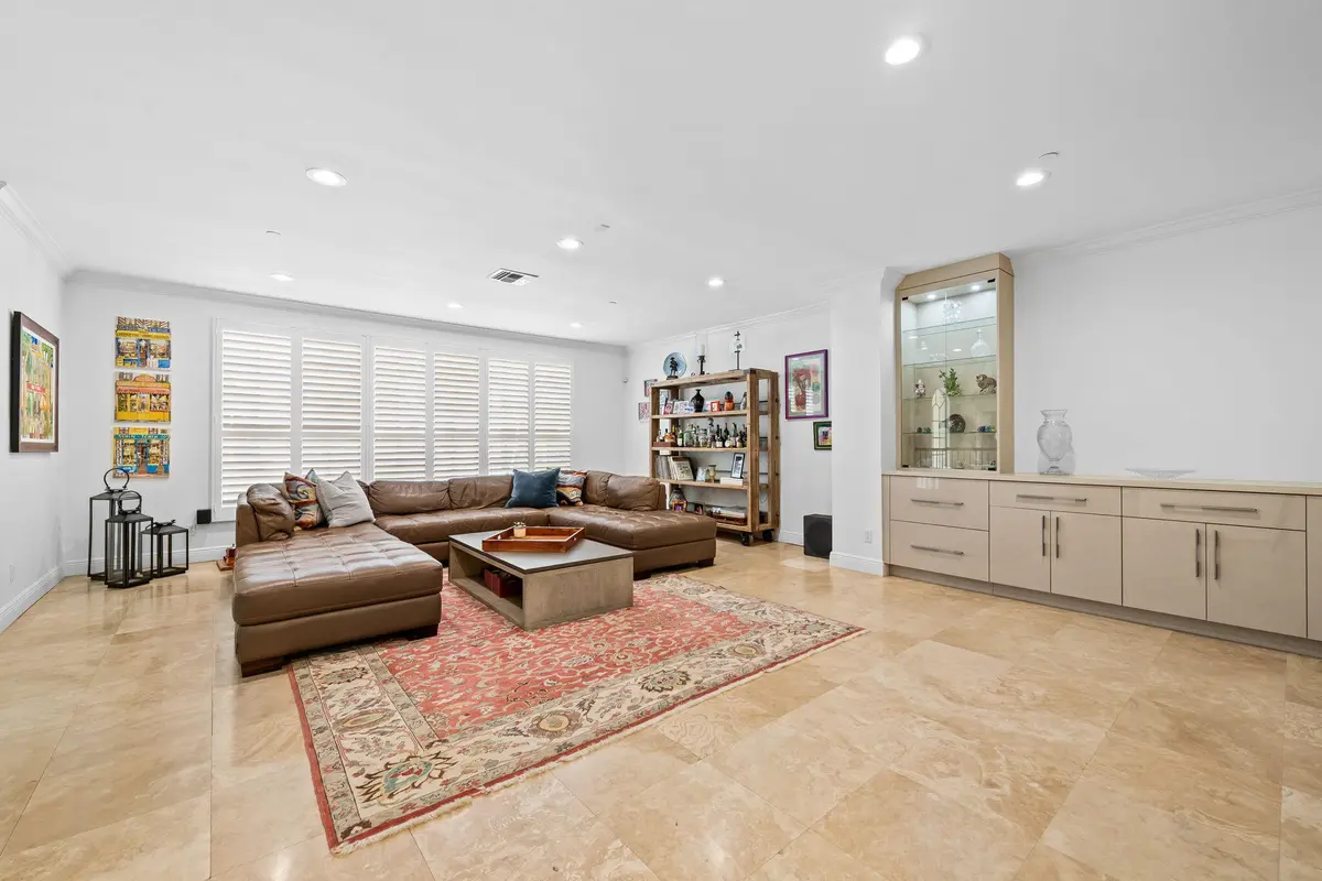 Living Room at 5580 NE Trieste Terrace, Boca Raton