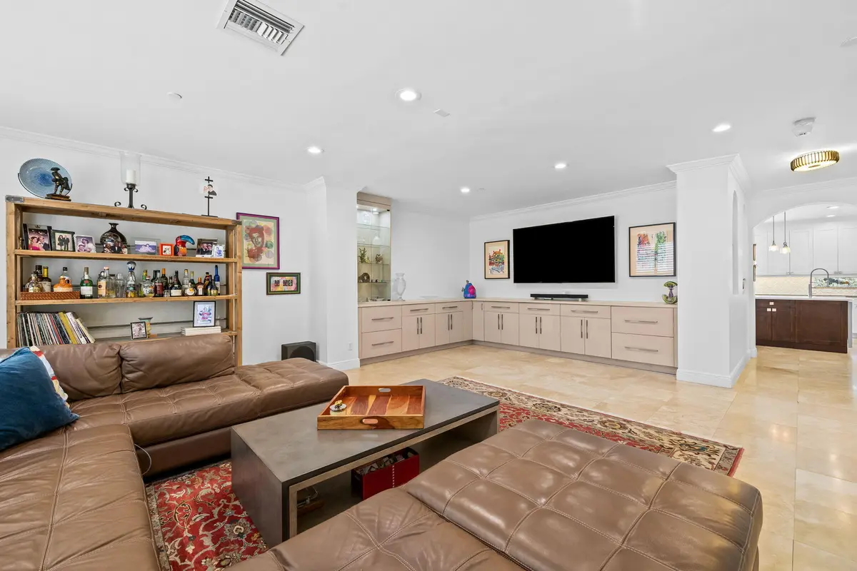 Living Room at 5580 NE Trieste Terrace, Boca Raton