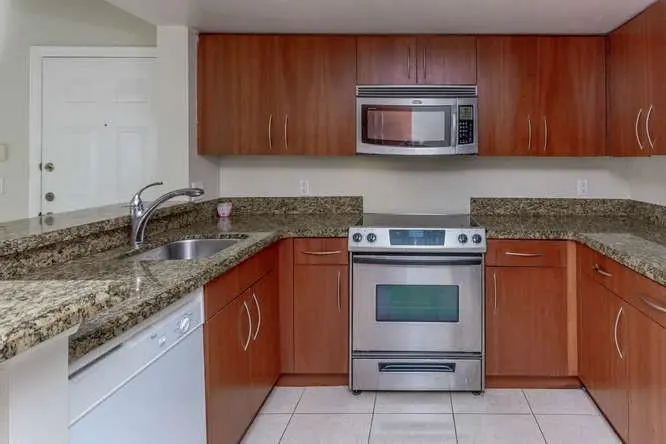 Grand isles kitchen at 4151 N Haverhill Road 1508, West Palm Beach