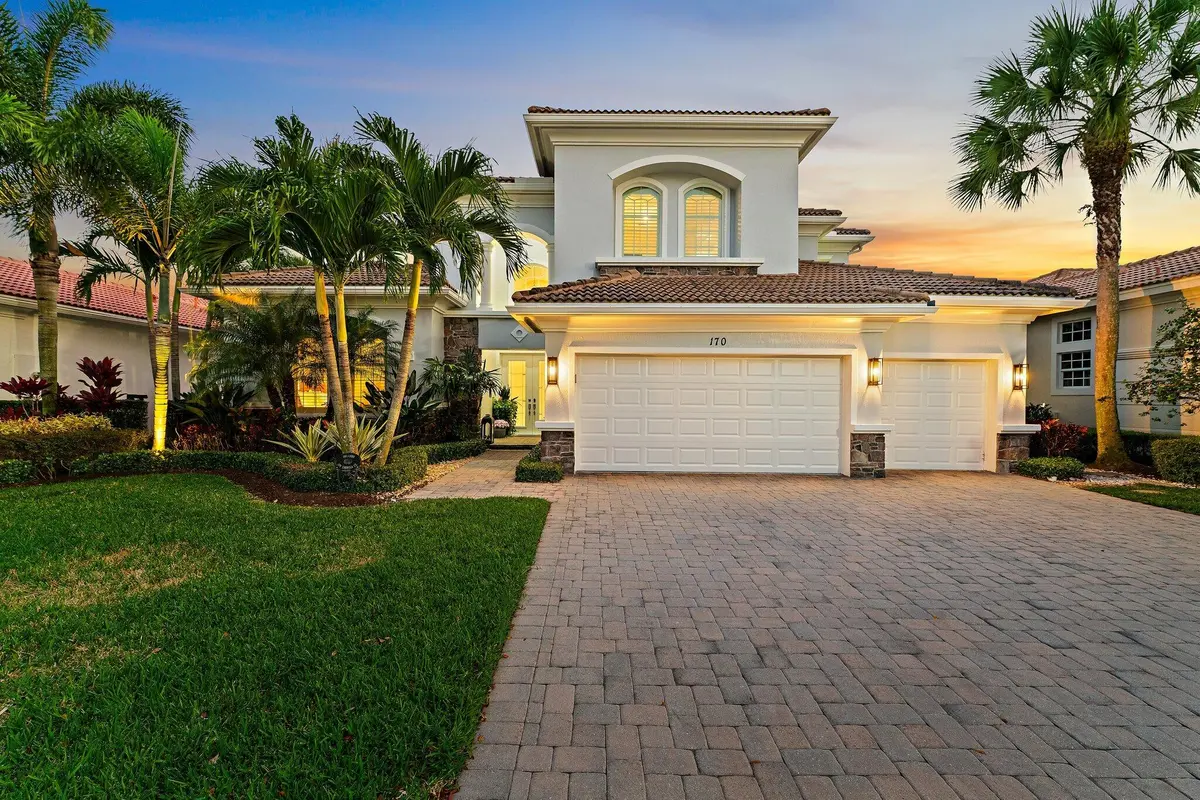 Front Exterior at 170 Carmela Court, Jupiter
