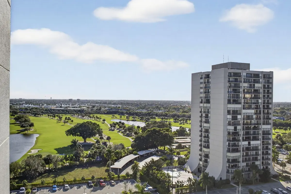 VIEW FROM 1606 at 2400 Presidential Way 1606, West Palm Beach
