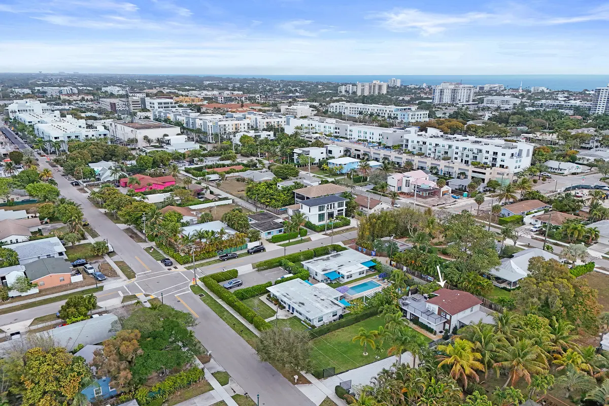 Aerial View at 311 SE 3rd Avenue, Delray Beach