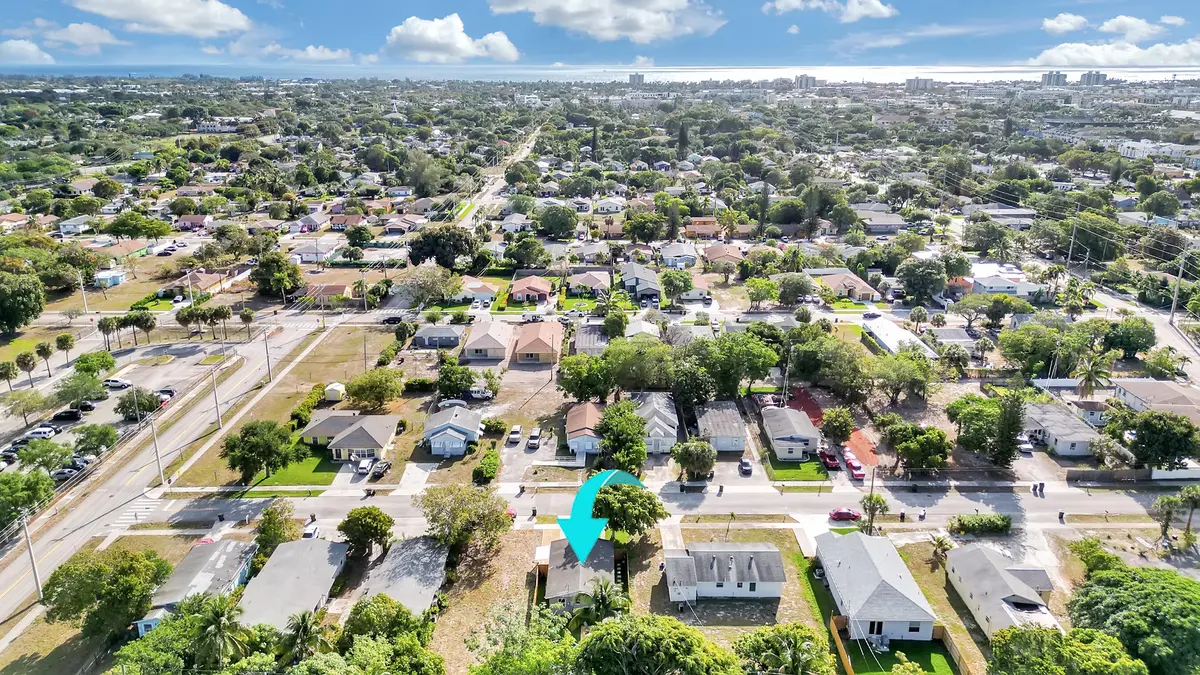Aerial View at 240 NW 9th Avenue, Delray Beach