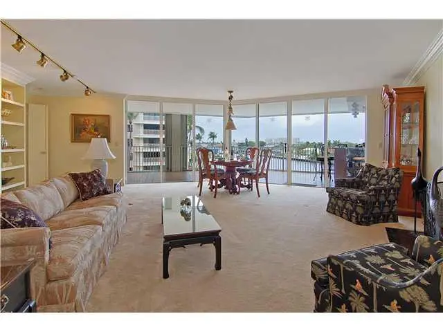 Living Room at 3100 NE 47th Court 401, Fort Lauderdale