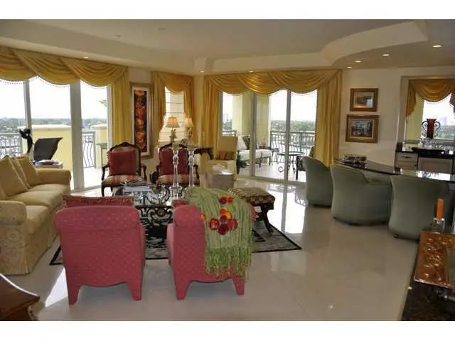 Living Room at 209 N Birch Road 902, Fort Lauderdale