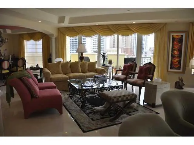 Living Room at 209 N Birch Road 902, Fort Lauderdale