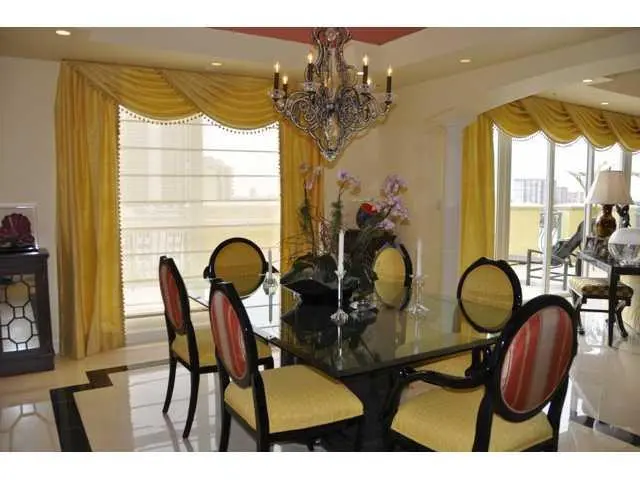 Dining Room at 209 N Birch Road 902, Fort Lauderdale