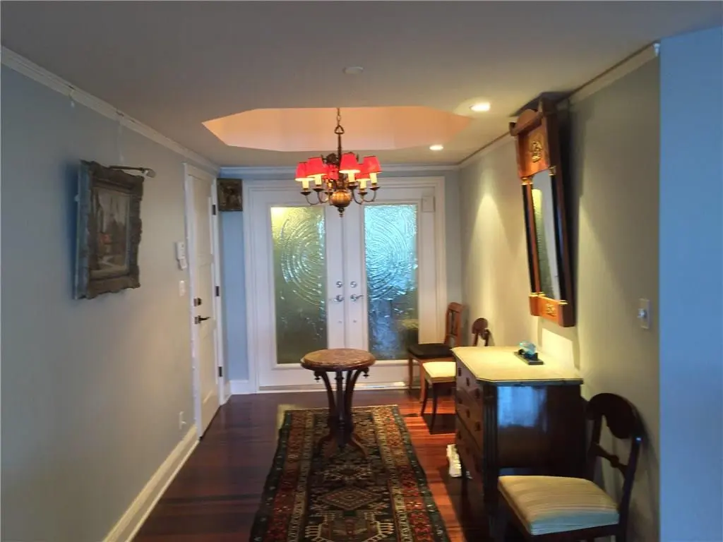 Double Door Impact Glass entryway at 1050 Seminole Drive 2B, Fort Lauderdale