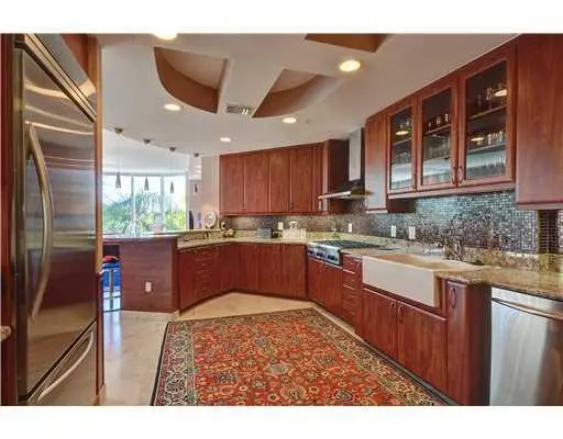 Kitchen at 301 Hendricks Isle 4, Fort Lauderdale