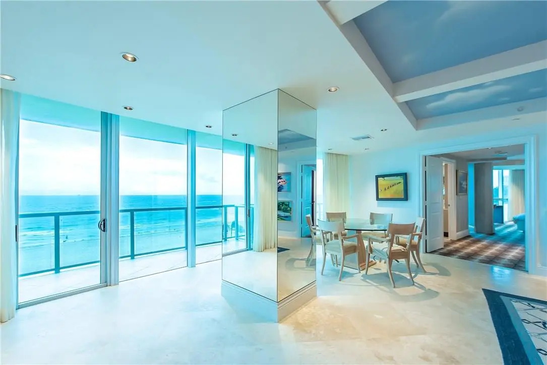 Living Room at 1200 Holiday Drive 402, Fort Lauderdale