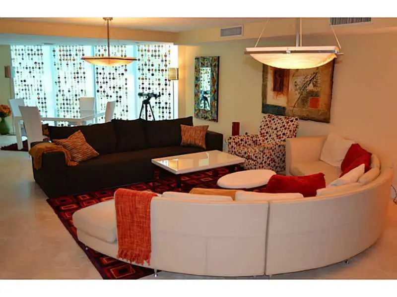 Living Room at 1200 Holiday Drive 403, Fort Lauderdale