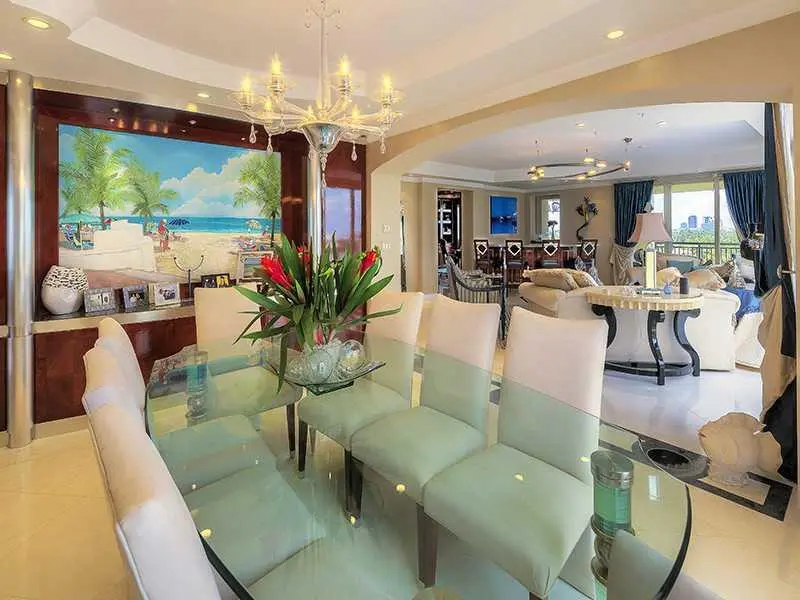 Living Room at 209 N Birch Road 901, Fort Lauderdale